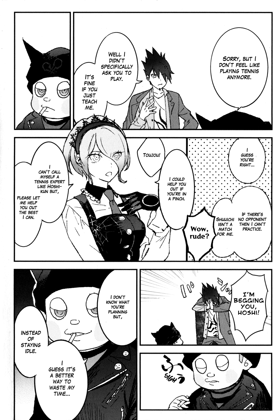 New Danganronpa V3 Comic Anthology Chapter 2.0 page 39 - Vol.2 Chapter 0