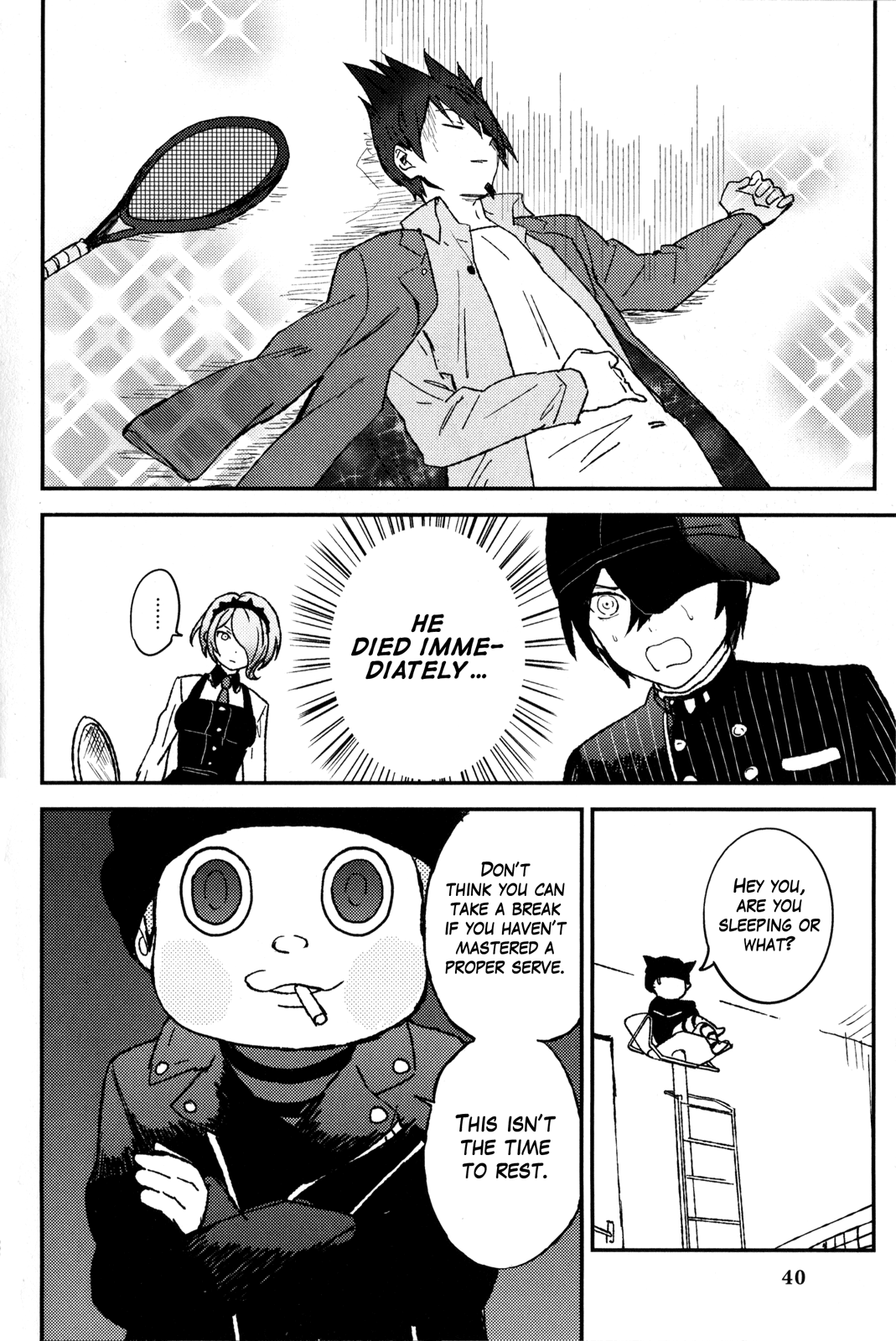 New Danganronpa V3 Comic Anthology Chapter 2.0 page 41 - Vol.2 Chapter 0