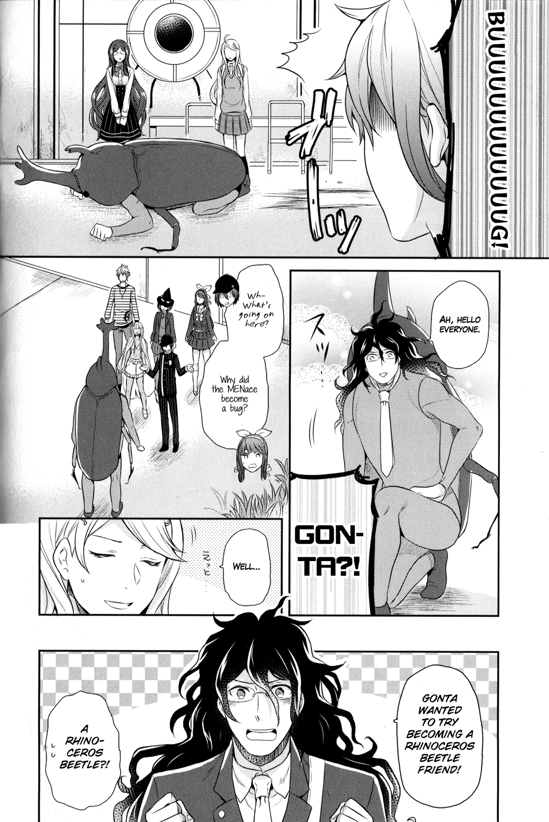 New Danganronpa V3 Comic Anthology Chapter 2.0 page 49 - Vol.2 Chapter 0