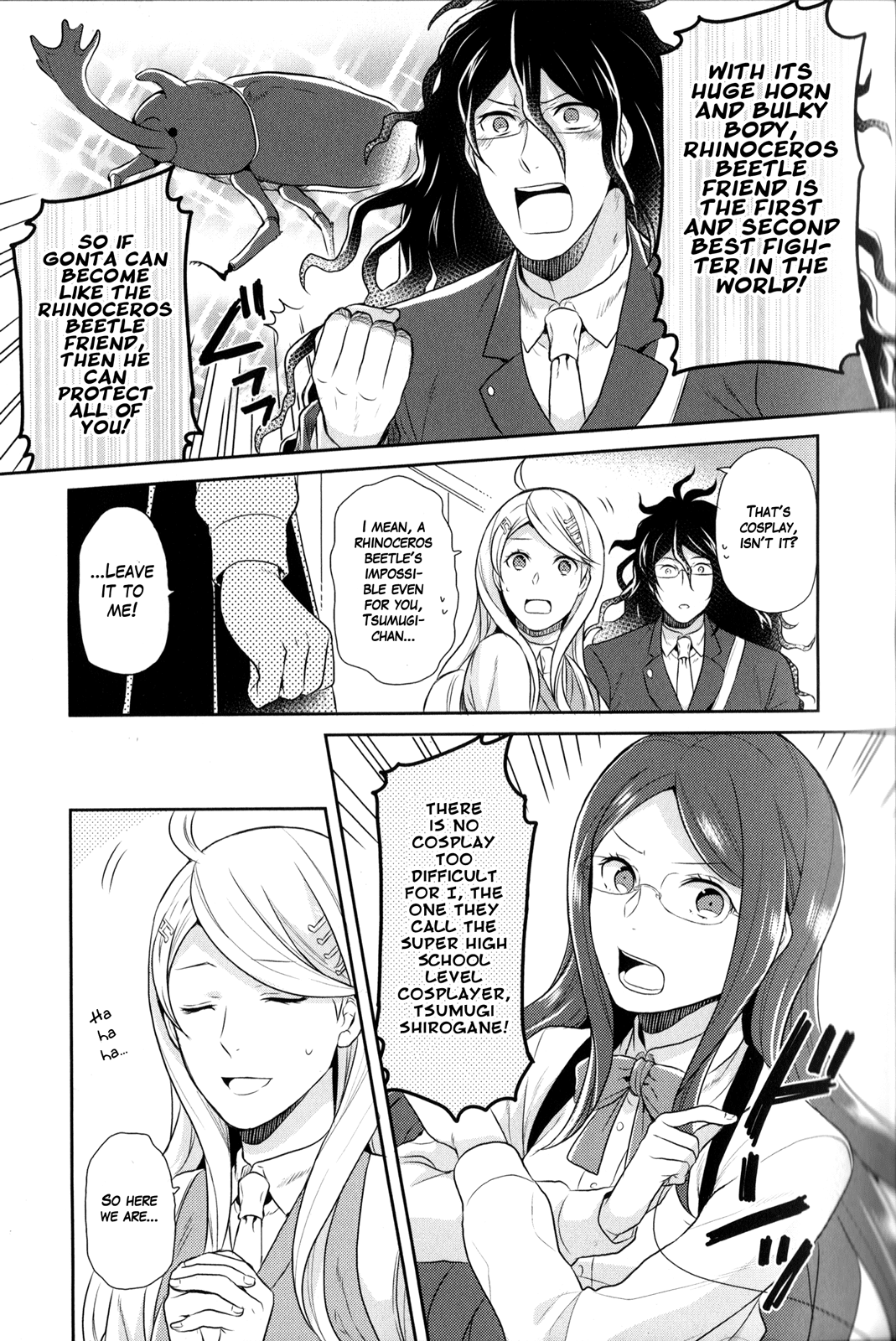 New Danganronpa V3 Comic Anthology Chapter 2.0 page 50 - Vol.2 Chapter 0