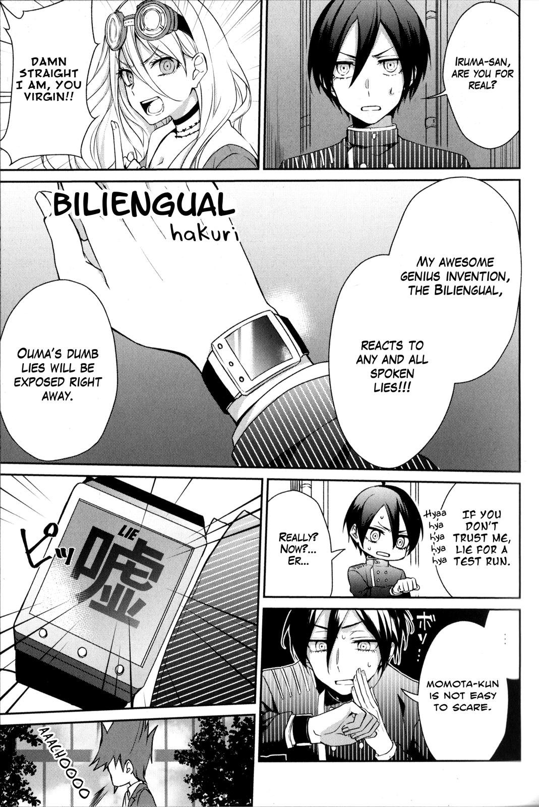 New Danganronpa V3 Comic Anthology Chapter 2.0 page 54 - Vol.2 Chapter 0