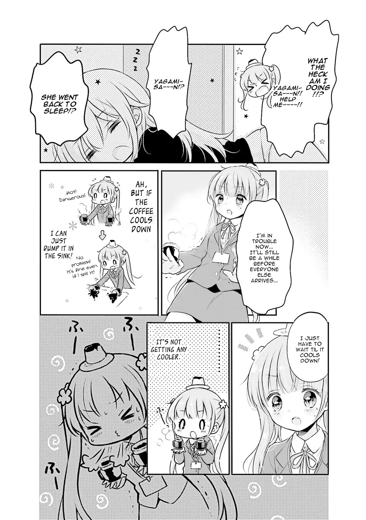 NEW GAME! Anthology Comic Chapter 1 page 14 - Chapter 1: Hitori Game!