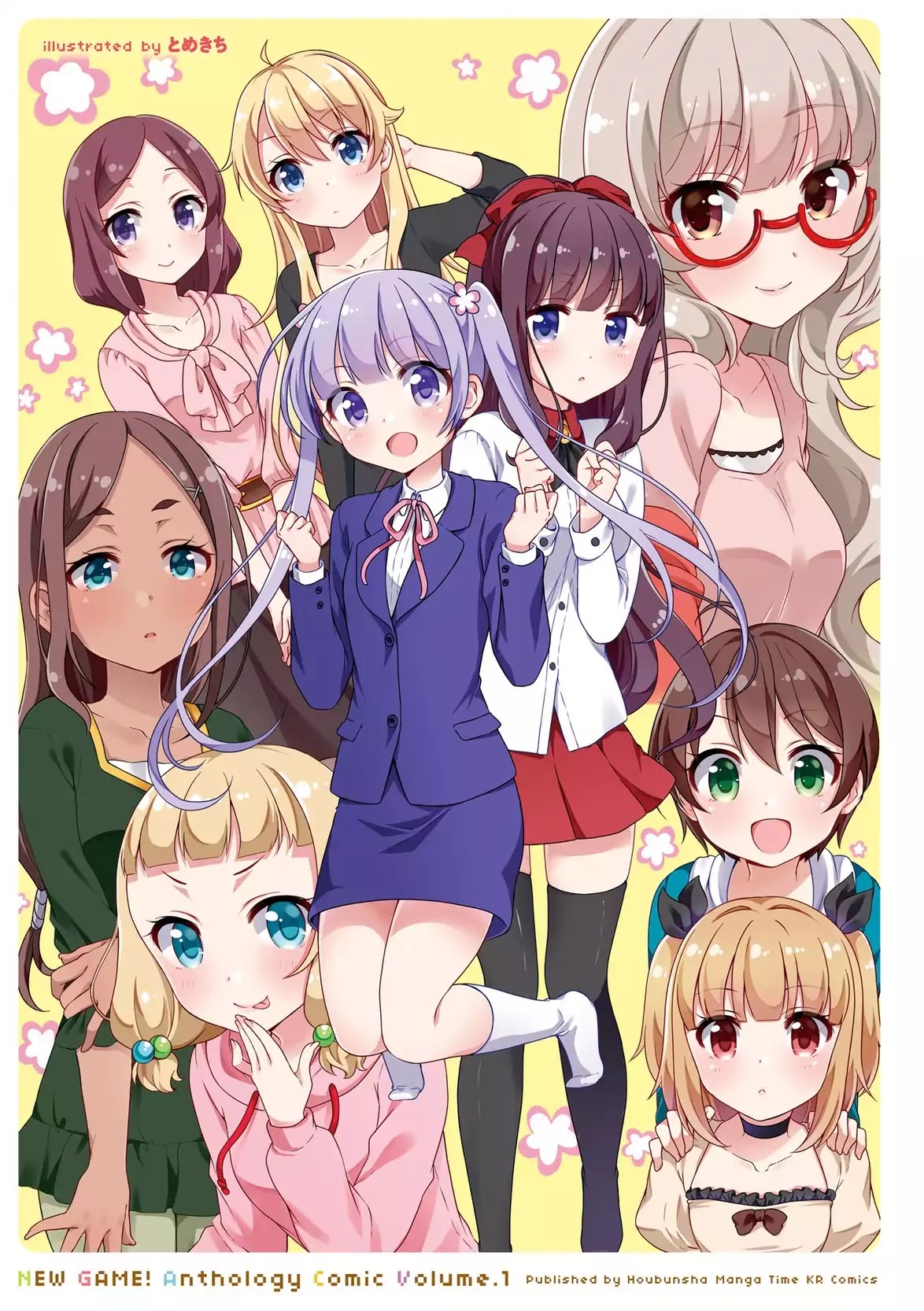 NEW GAME! Anthology Comic Chapter 1 page 3 - Chapter 1: Hitori Game!