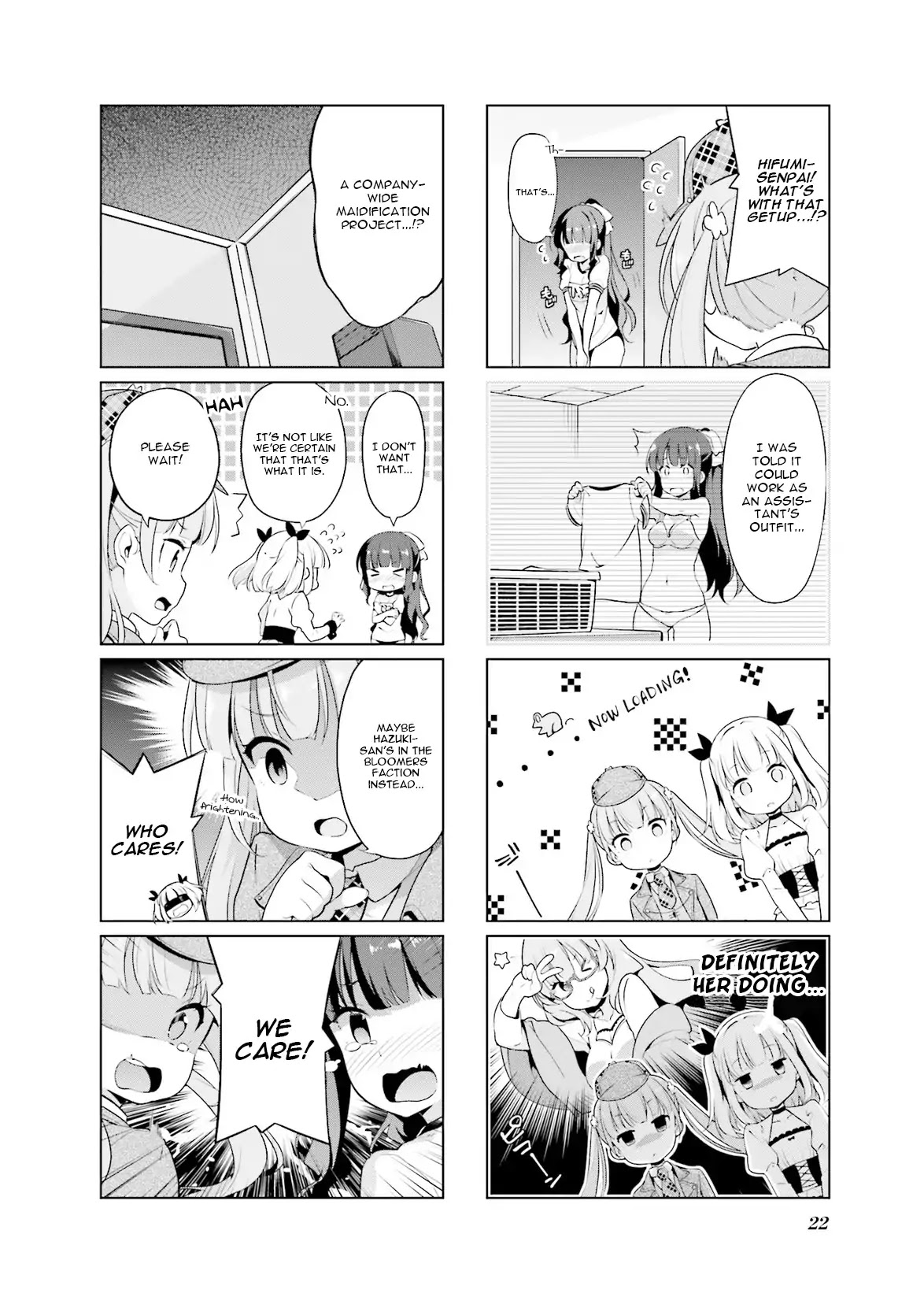 NEW GAME! Anthology Comic Chapter 2 page 6 - Chapter 2: Great Detective Aoba's Case Files