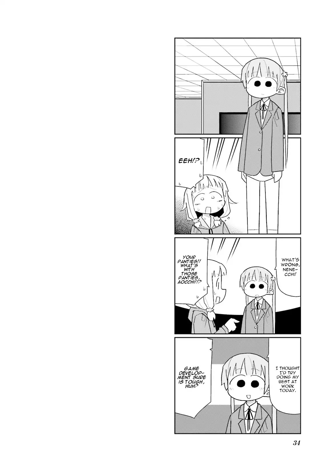 NEW GAME! Anthology Comic Chapter 4 page 2 - Chapter 4: Personal Booth Affairs