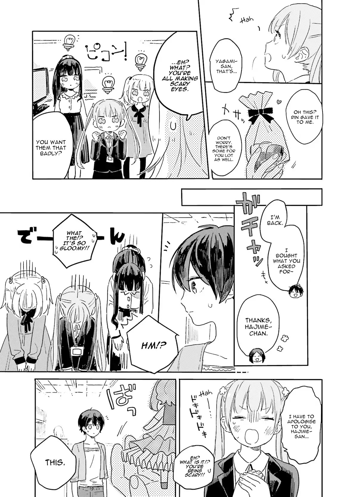 NEW GAME! Anthology Comic Chapter 4 page 9 - Chapter 4: Personal Booth Affairs