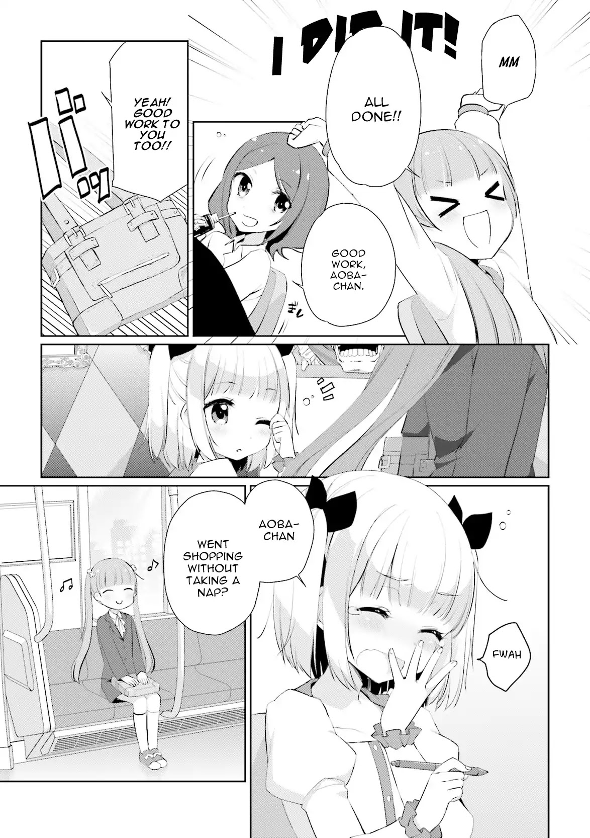 NEW GAME! Anthology Comic Chapter 6 page 5 - Chapter 6: Master Up!