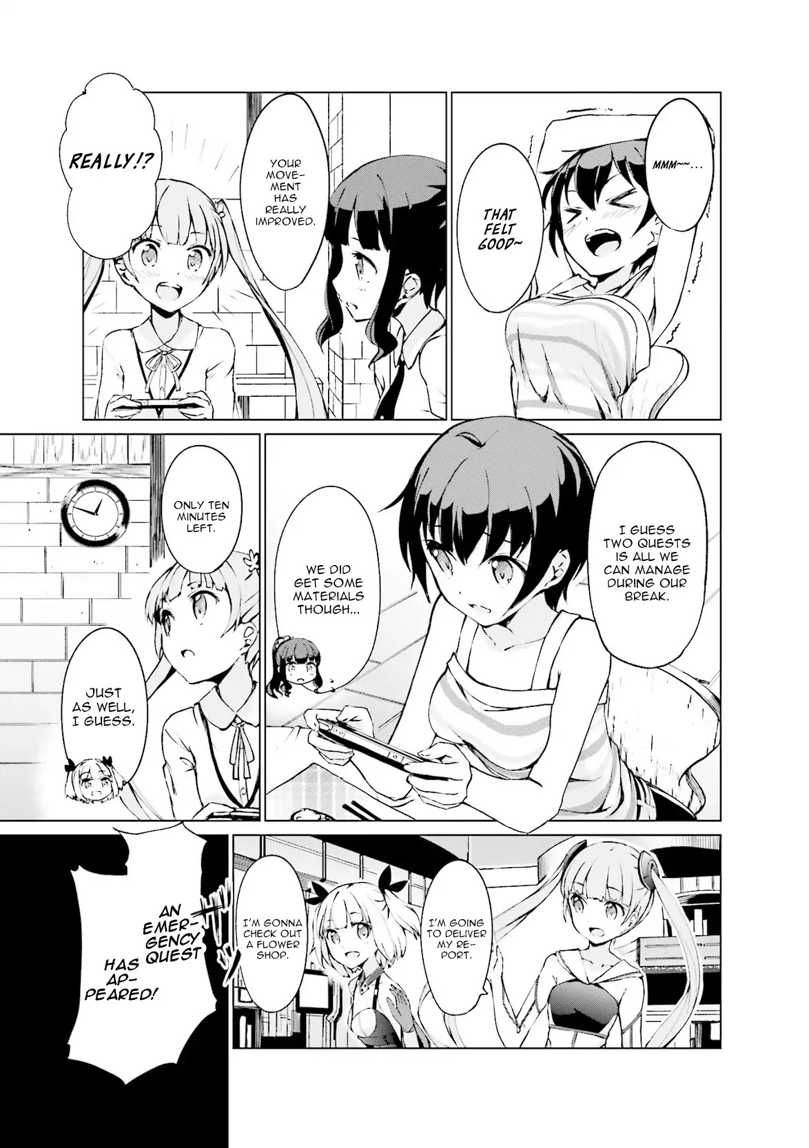 NEW GAME! Anthology Comic Chapter 8 page 3 - Chapter 8: Lunchtime Victory!