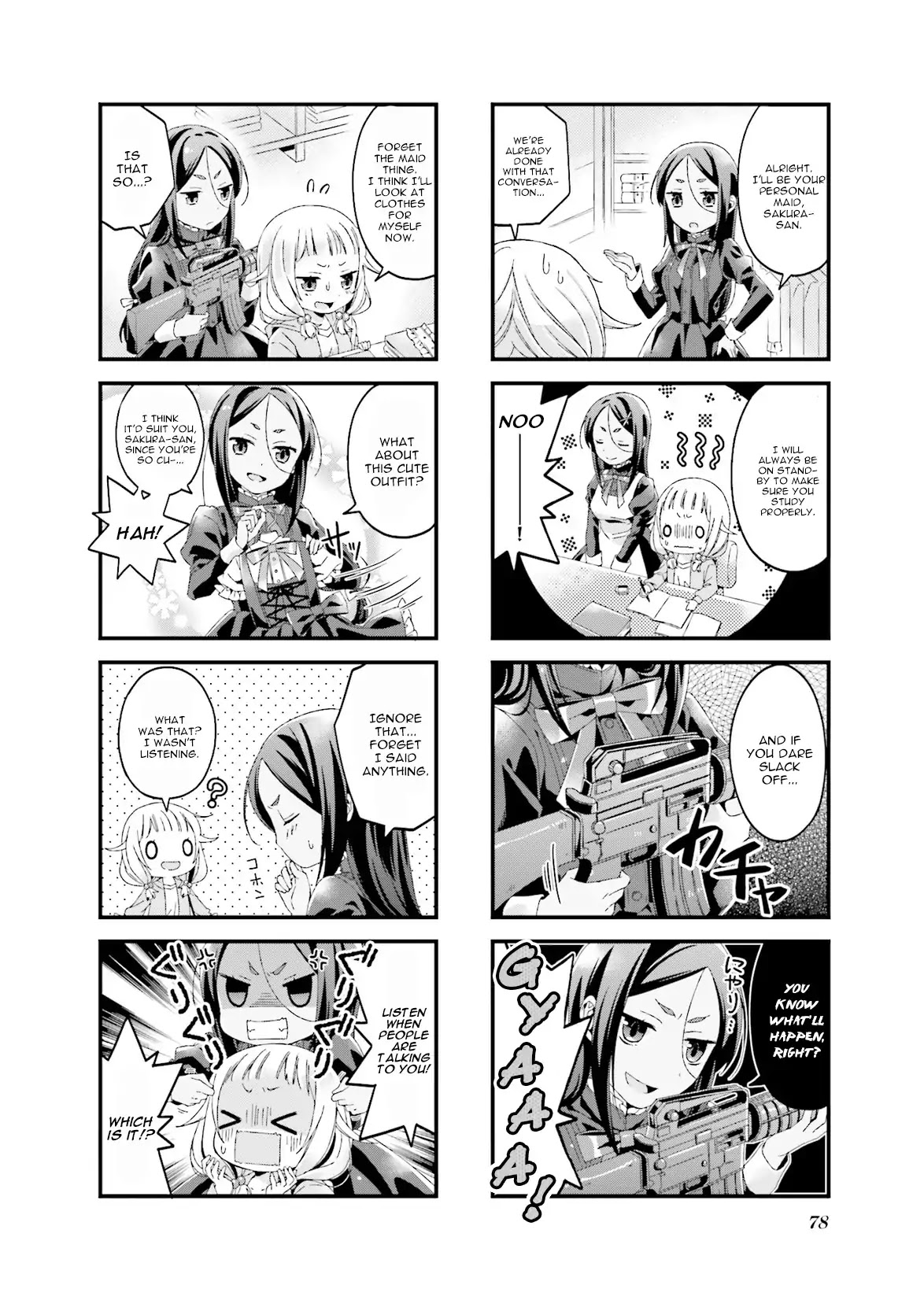 NEW GAME! Anthology Comic Chapter 9 page 4 - Chapter 9: Let's Go Shopping