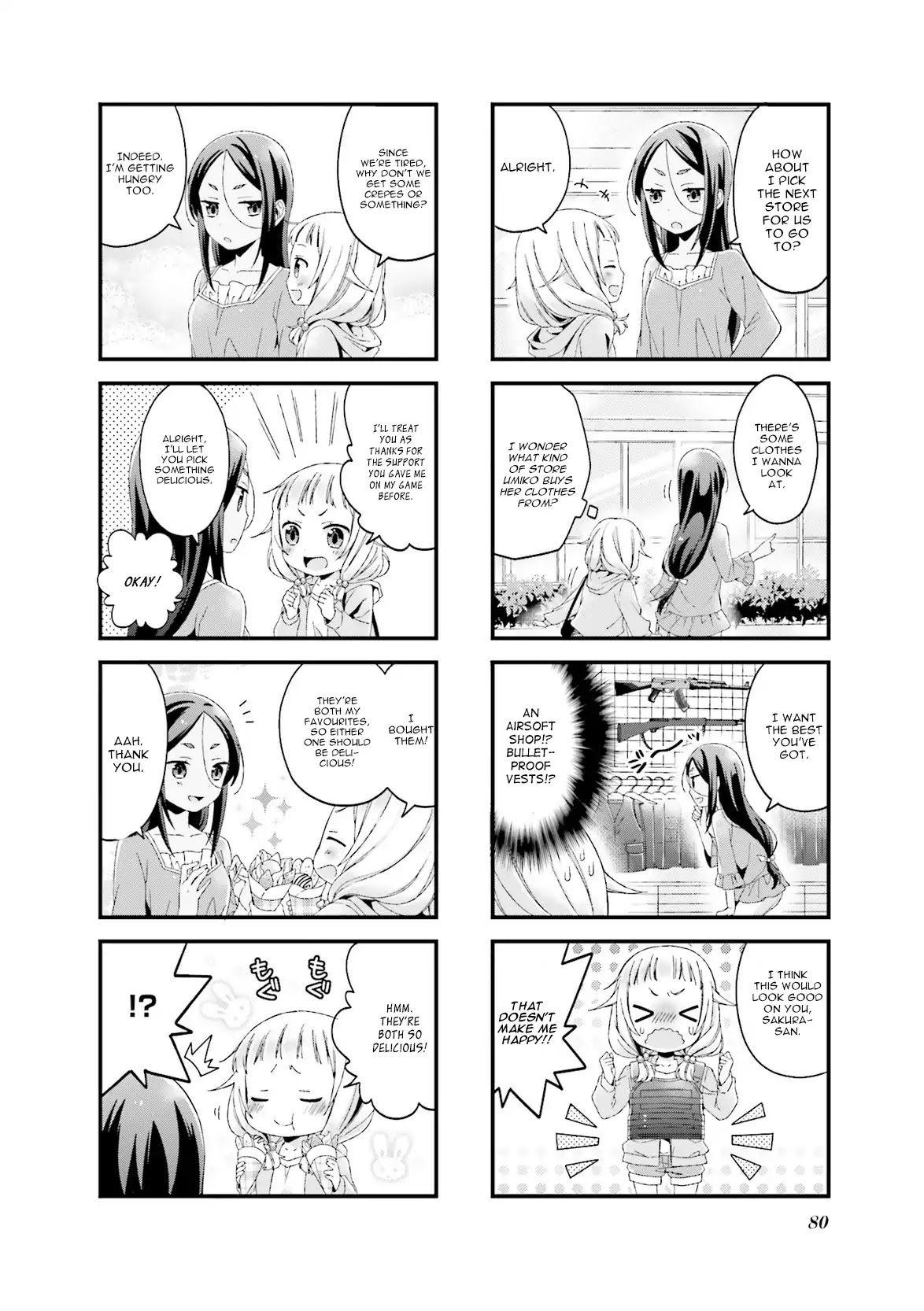 NEW GAME! Anthology Comic Chapter 9 page 6 - Chapter 9: Let's Go Shopping