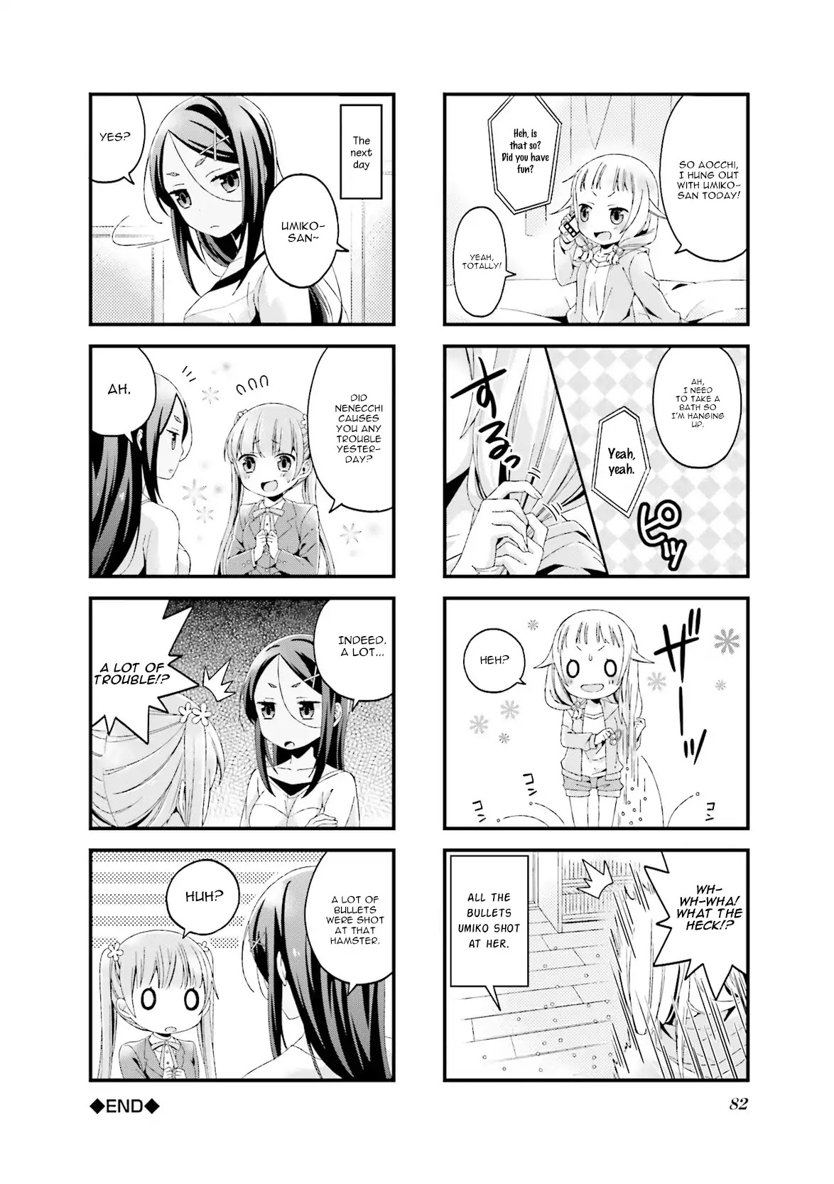NEW GAME! Anthology Comic Chapter 9 page 8 - Chapter 9: Let's Go Shopping