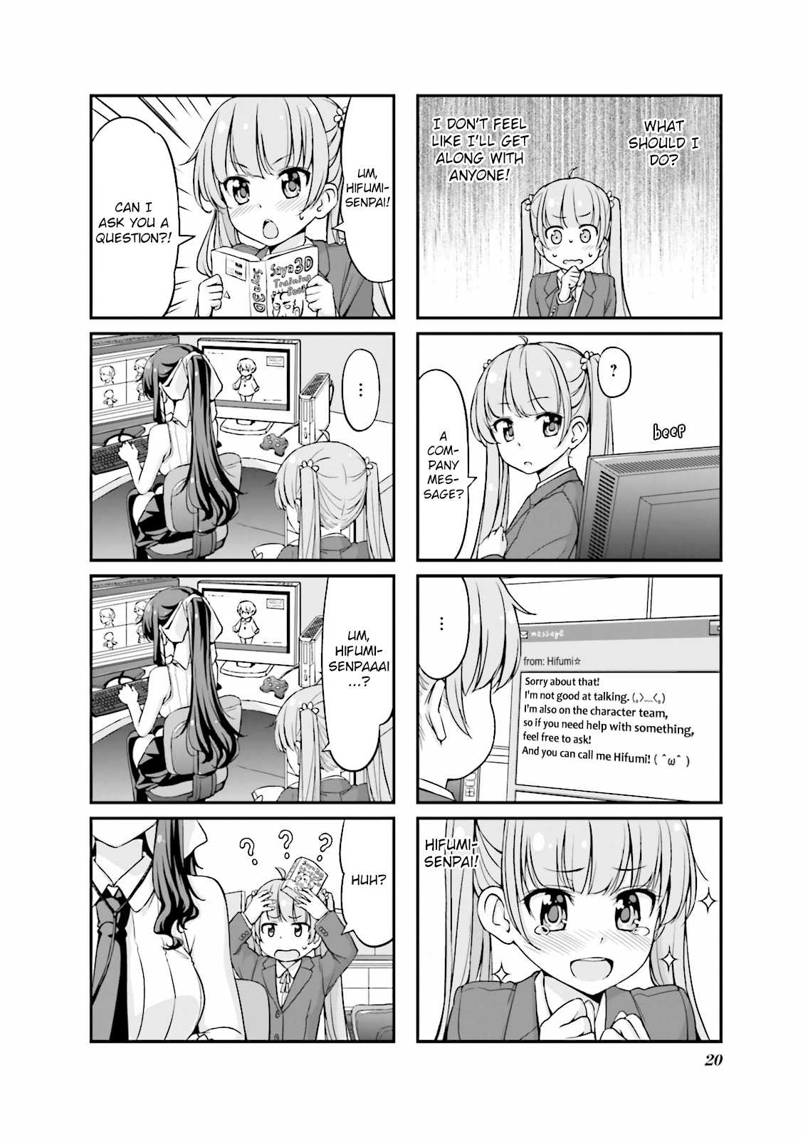 New Game! Chapter 2 page 4 - Chapter 2