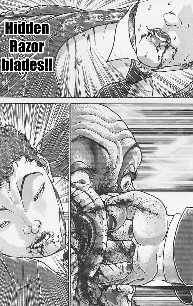 New Grappler Baki Chapter 100 page 12 - Chapter 100: Fight to Death Behind Closed Doors