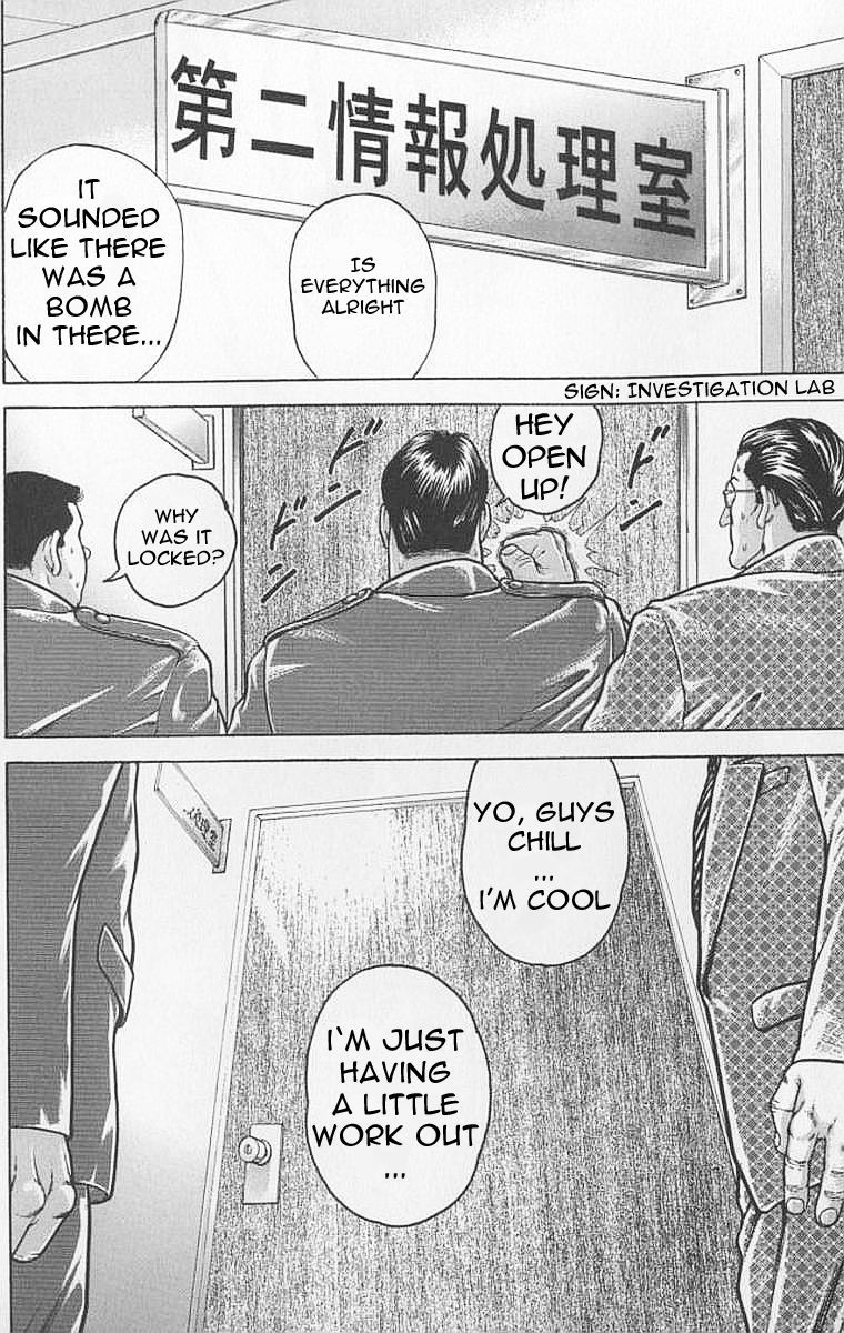 New Grappler Baki Chapter 100 page 5 - Chapter 100: Fight to Death Behind Closed Doors