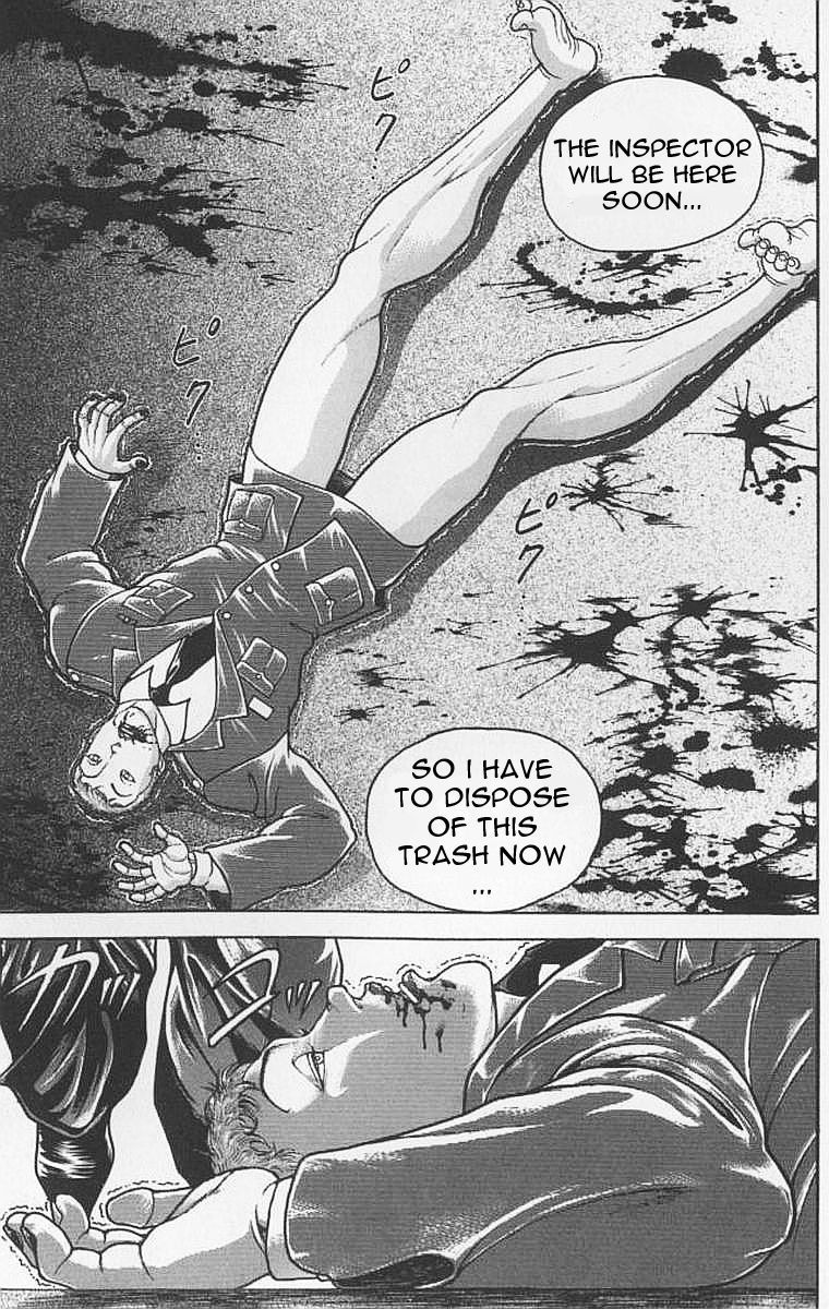 New Grappler Baki Chapter 100 page 8 - Chapter 100: Fight to Death Behind Closed Doors