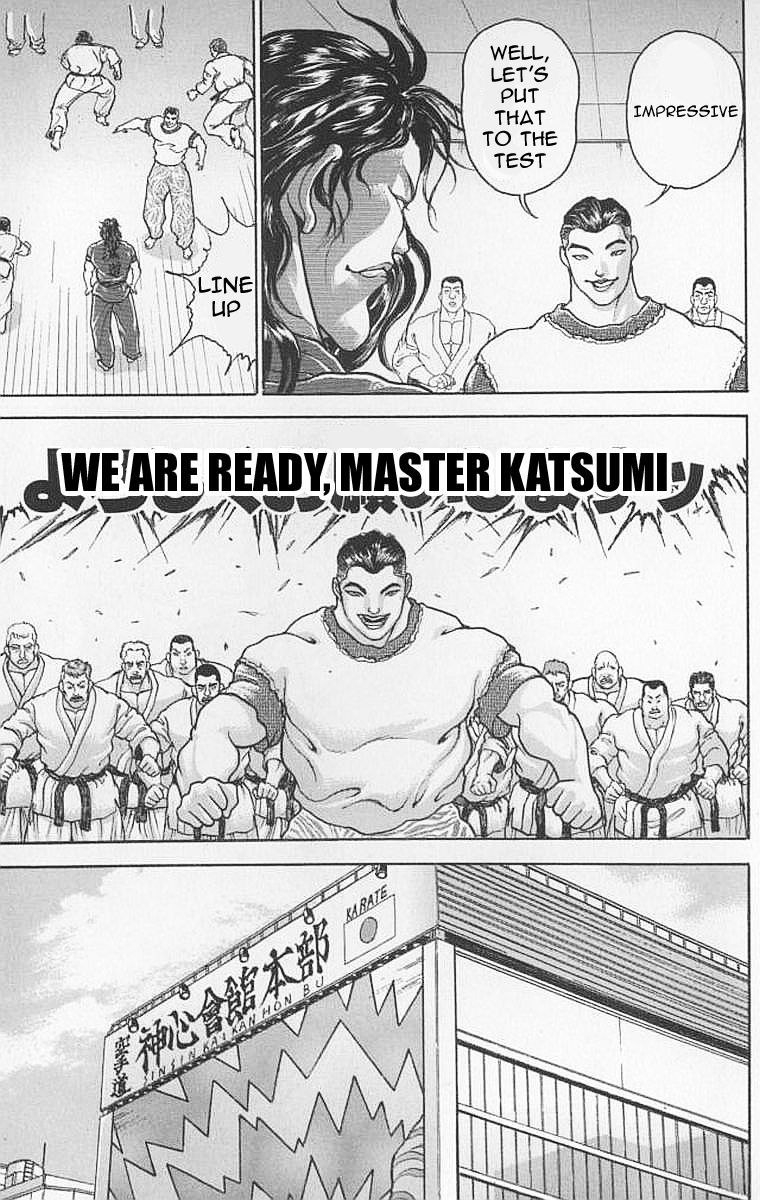 New Grappler Baki Chapter 106 page 15 - Chapter 106: The Slashing Attack!!