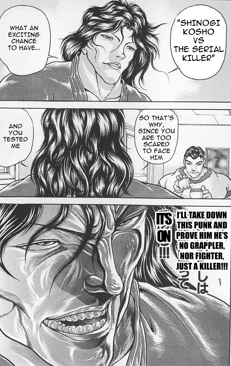 New Grappler Baki Chapter 106 page 17 - Chapter 106: The Slashing Attack!!