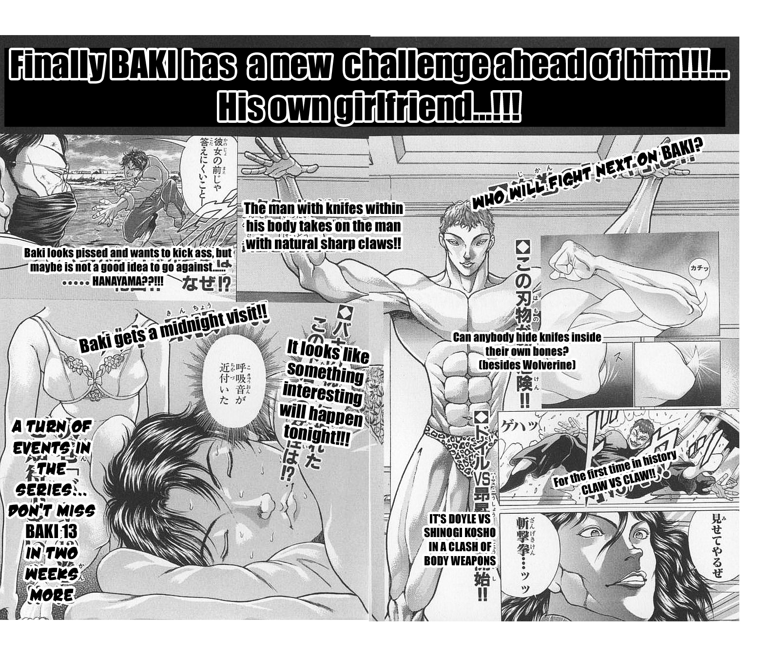 New Grappler Baki Chapter 106 page 22 - Chapter 106: The Slashing Attack!!