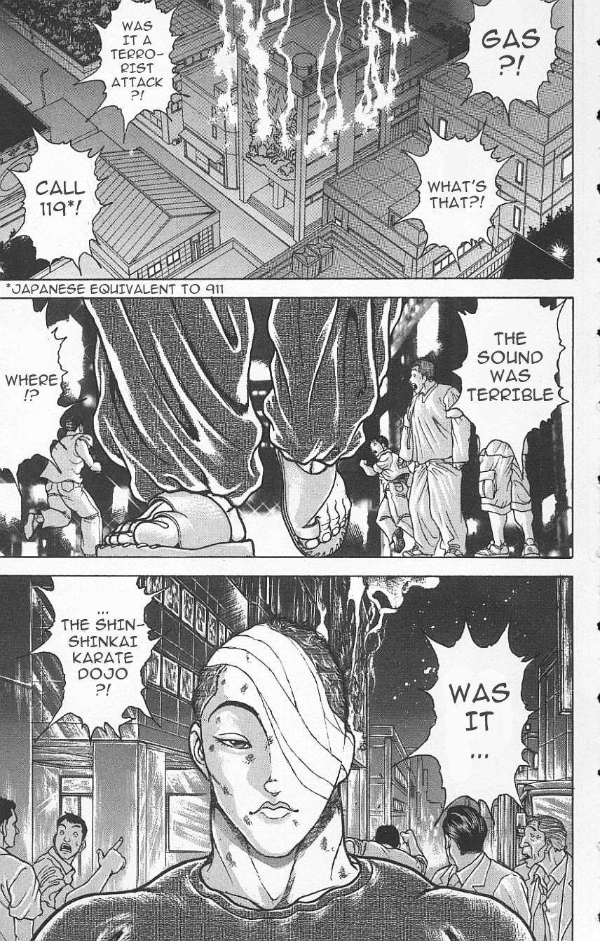 New Grappler Baki Chapter 124 page 15 - Chapter 124: Another Blast
