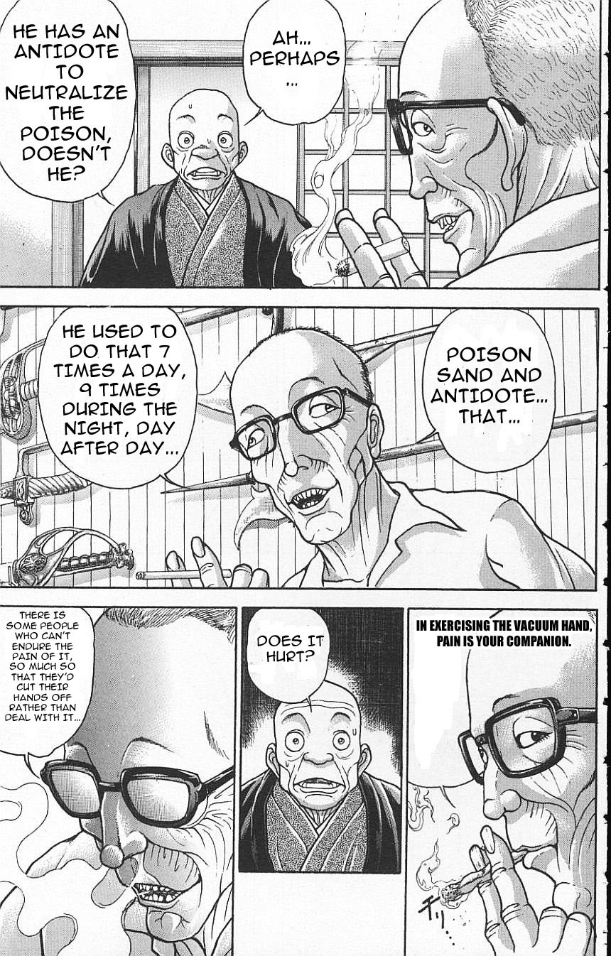 New Grappler Baki Chapter 131 page 15 - Chapter 131: The Result of the Poisoning Effect