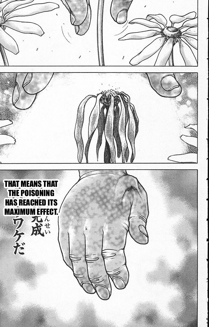 New Grappler Baki Chapter 131 page 17 - Chapter 131: The Result of the Poisoning Effect