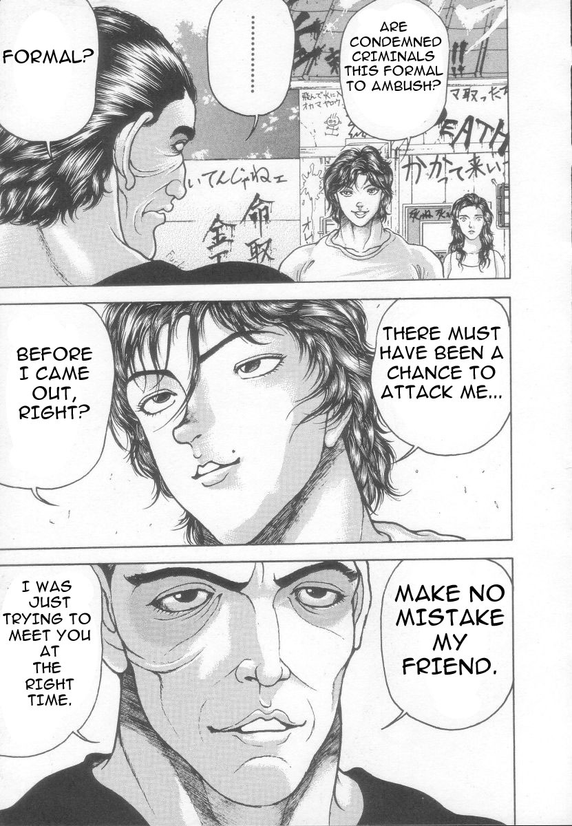 New Grappler Baki Chapter 132 page 3 - Chapter 132: The Battle of the Poisoning Hand (1)