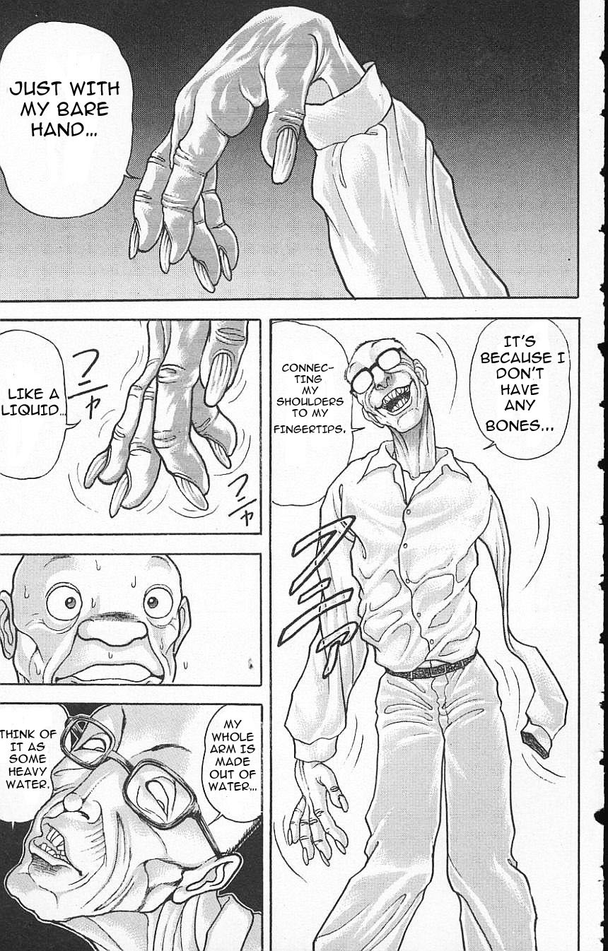 New Grappler Baki Chapter 133 page 15 - Chapter 133: The Battle of the Poisoning Hand (2)