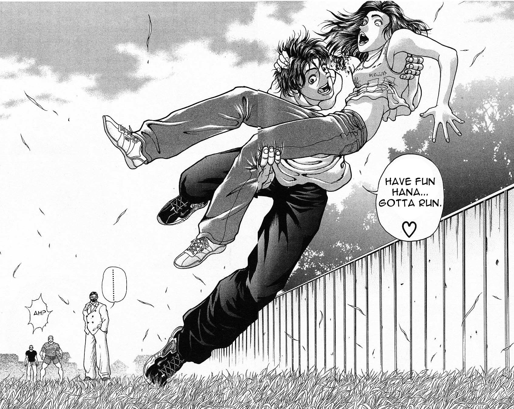New Grappler Baki Chapter 138 page 10 - Chapter 138: Let's Run!!