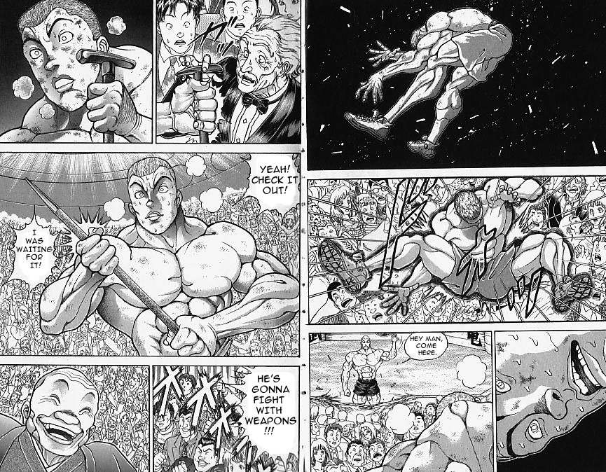 New Grappler Baki Chapter 148 page 4 - Chapter 148: Fighting with Weapons