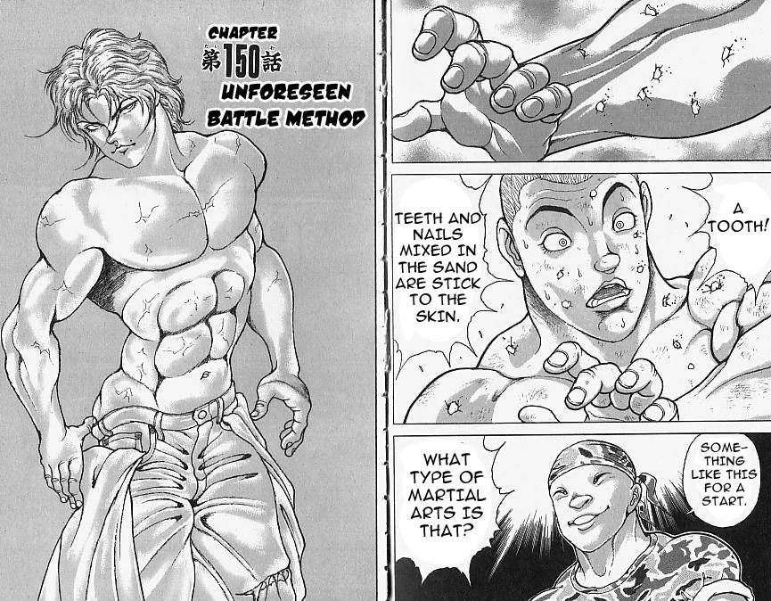 New Grappler Baki Chapter 150 page 1 - Chapter 150: Unforseen Battle Method