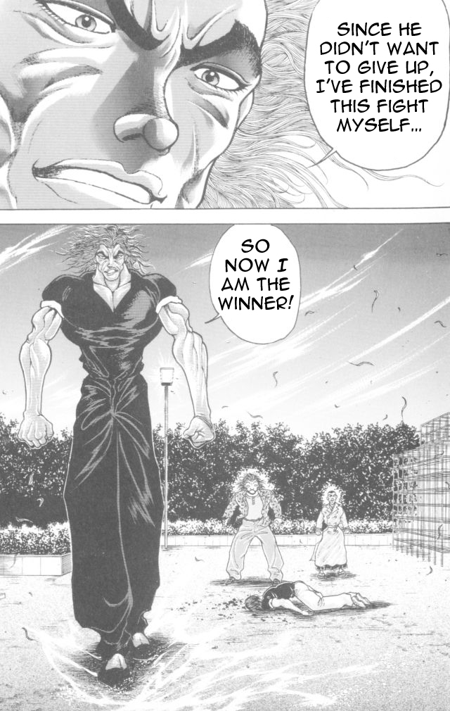 New Grappler Baki Chapter 157 page 19 - Chapter 157: About Victory and Defeat