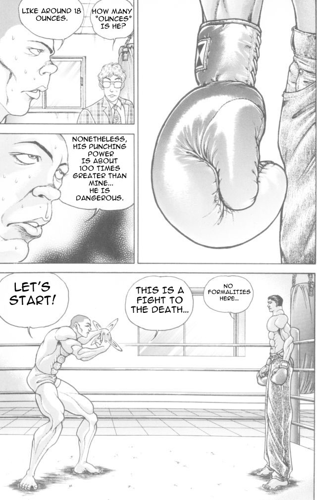 New Grappler Baki Chapter 160 page 17 - Chapter 160: An Enemy Called Death