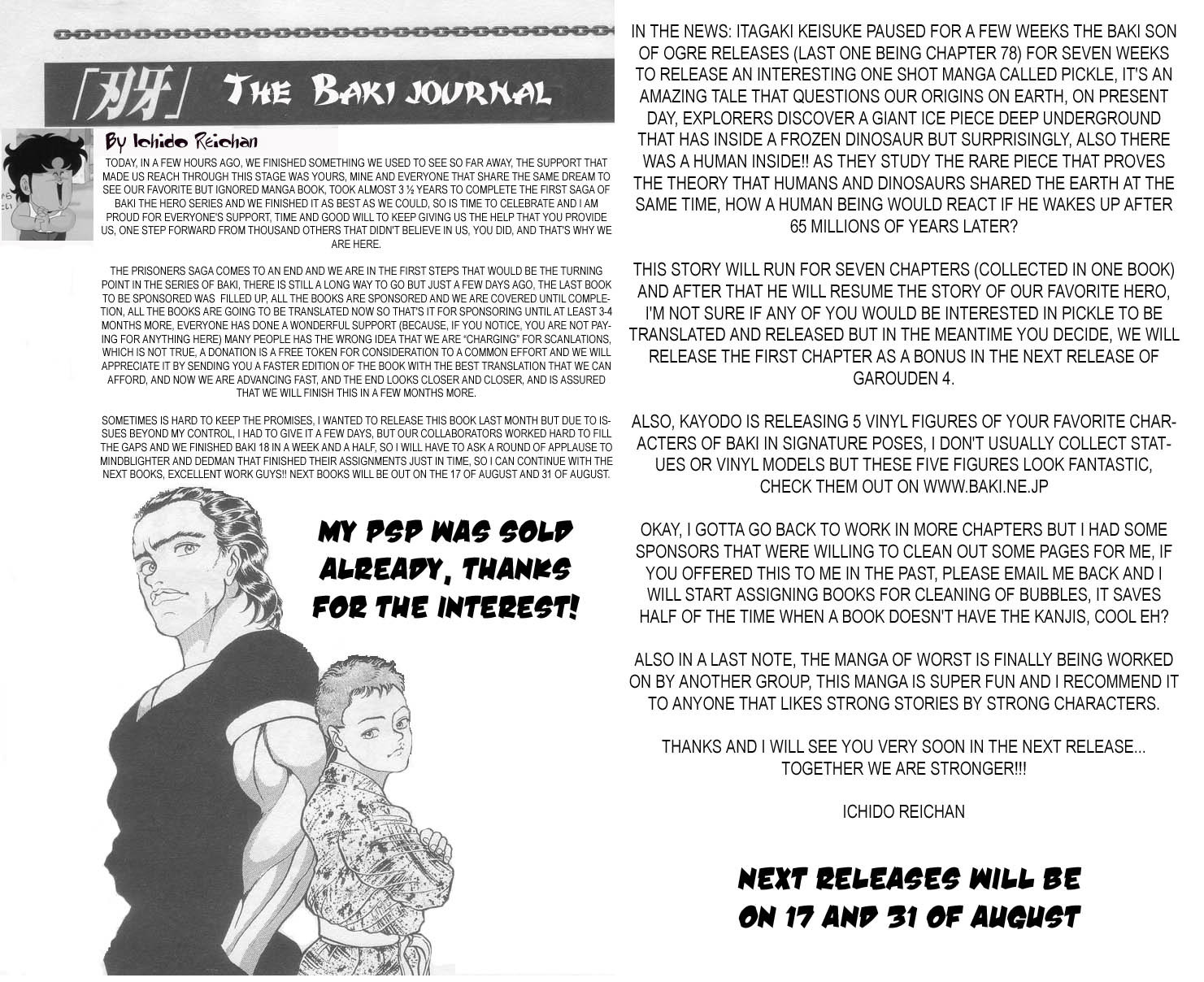 New Grappler Baki Chapter 160 page 22 - Chapter 160: An Enemy Called Death