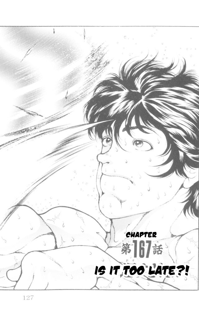New Grappler Baki Chapter 167 page 1 - Chapter 167: Is it Too Late?!