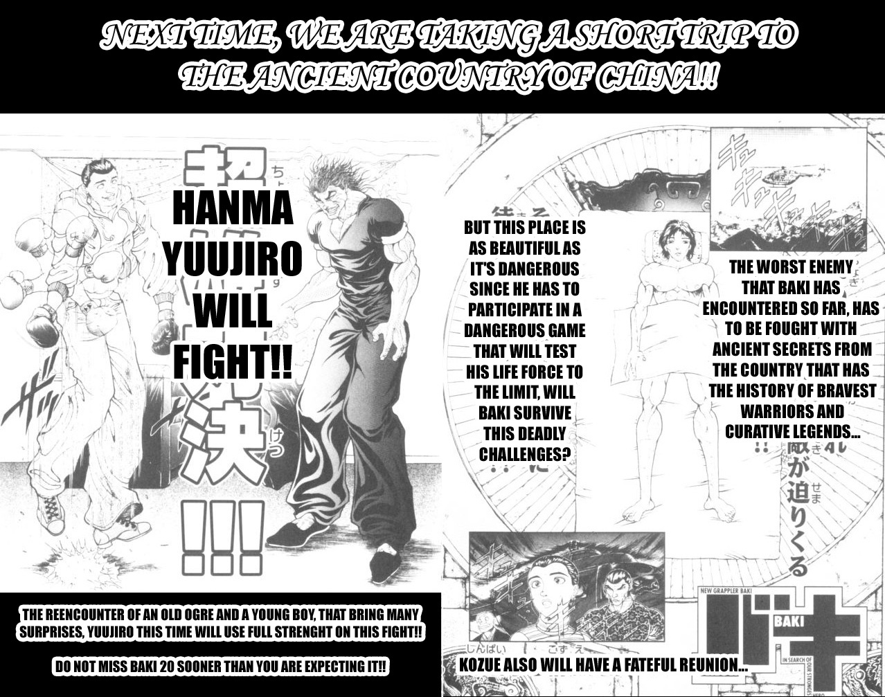 New Grappler Baki Chapter 169 page 21 - Chapter 169: The Appointment of That Day
