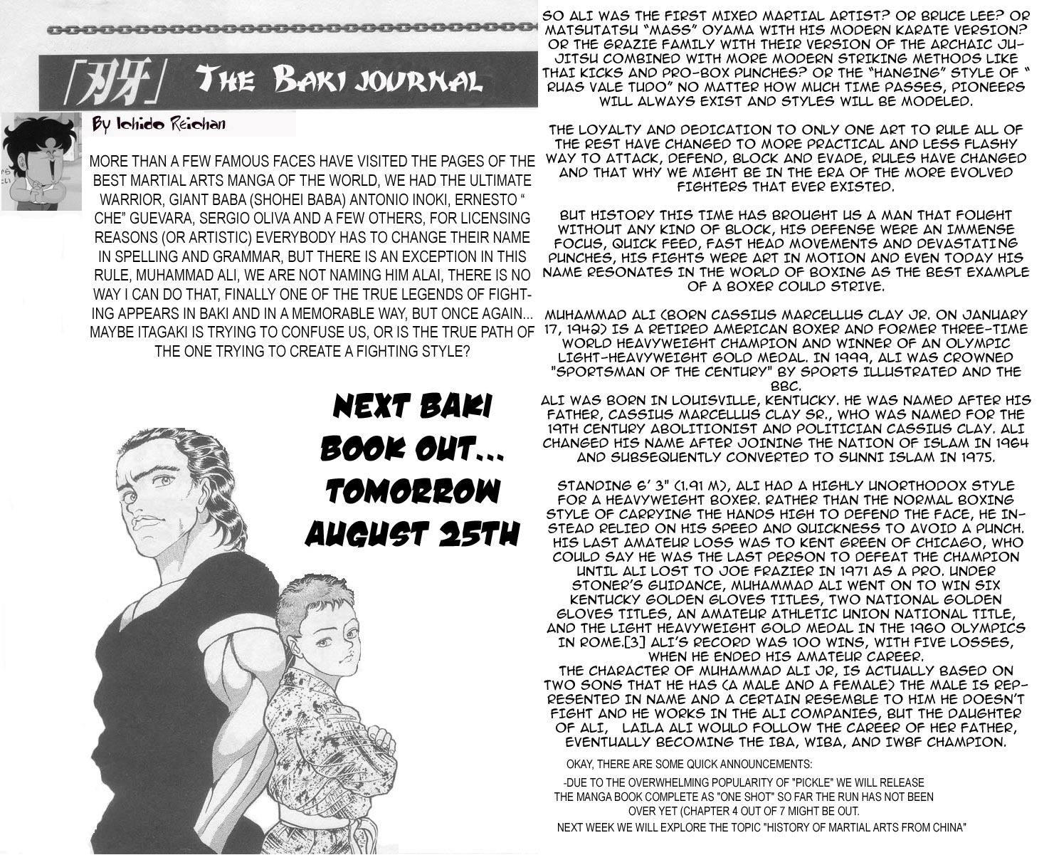 New Grappler Baki Chapter 169 page 23 - Chapter 169: The Appointment of That Day