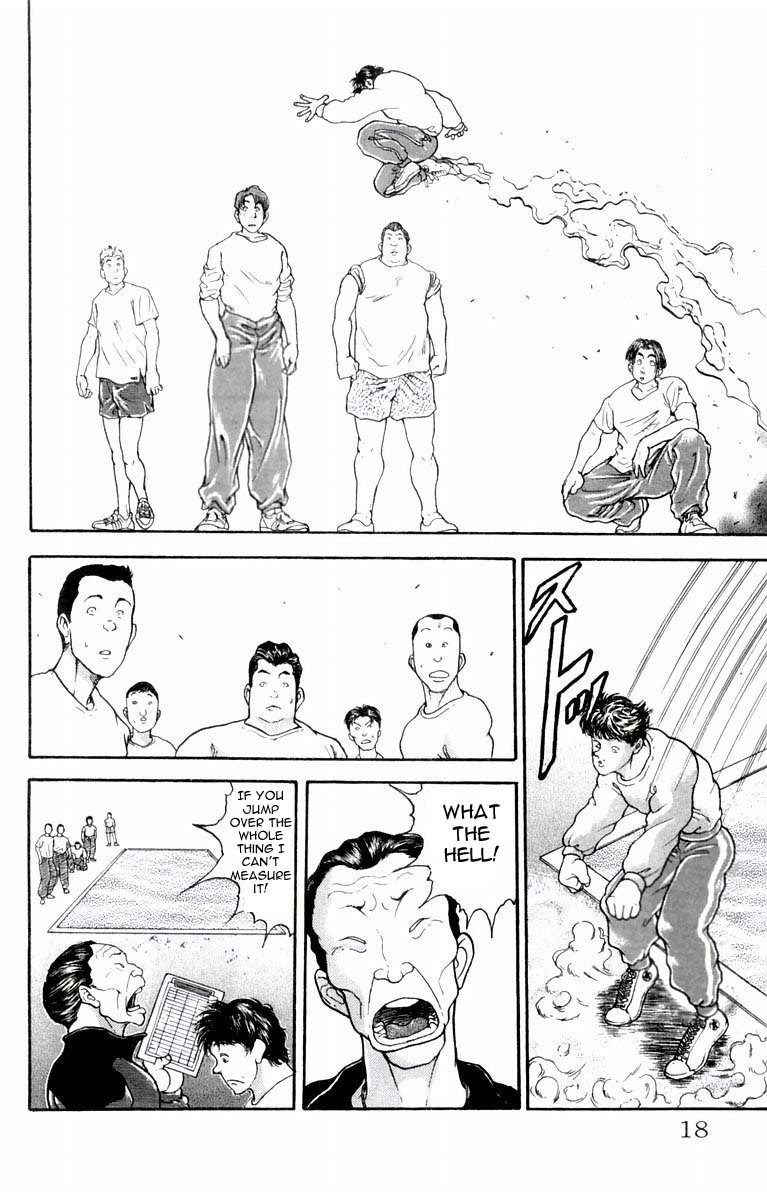 New Grappler Baki Chapter 17 page 18 - Chapter 17: Fitness Test