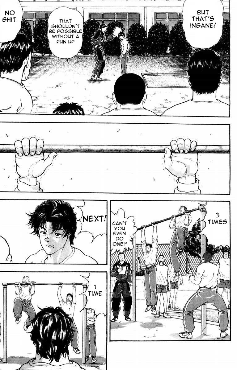 New Grappler Baki Chapter 17 page 19 - Chapter 17: Fitness Test