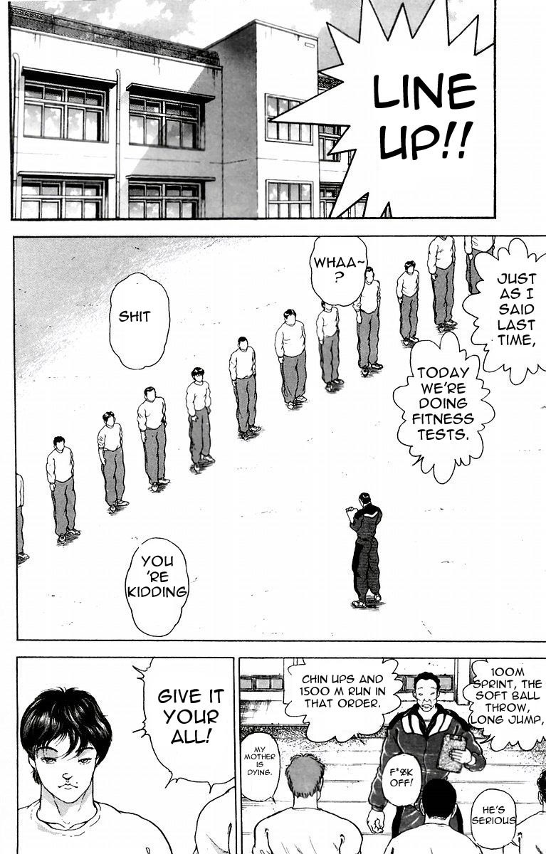 New Grappler Baki Chapter 17 page 8 - Chapter 17: Fitness Test