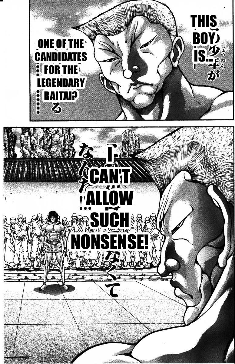 New Grappler Baki Chapter 173 page 4 - Chapter 173: Can't Hit Him!