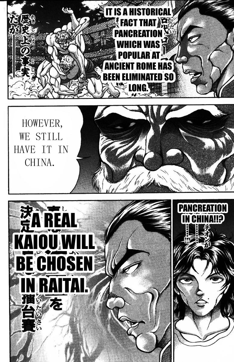 New Grappler Baki Chapter 174 page 14 - Chapter 174: The Greatest Chinese Challenge