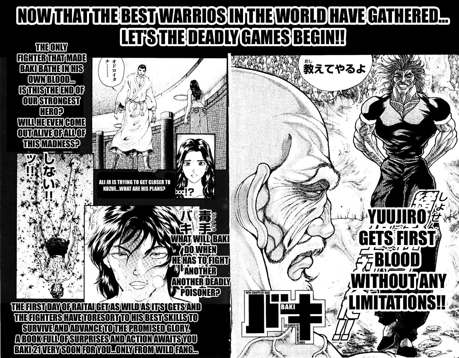 New Grappler Baki Chapter 178 page 21 - Chapter 178: The Gathering