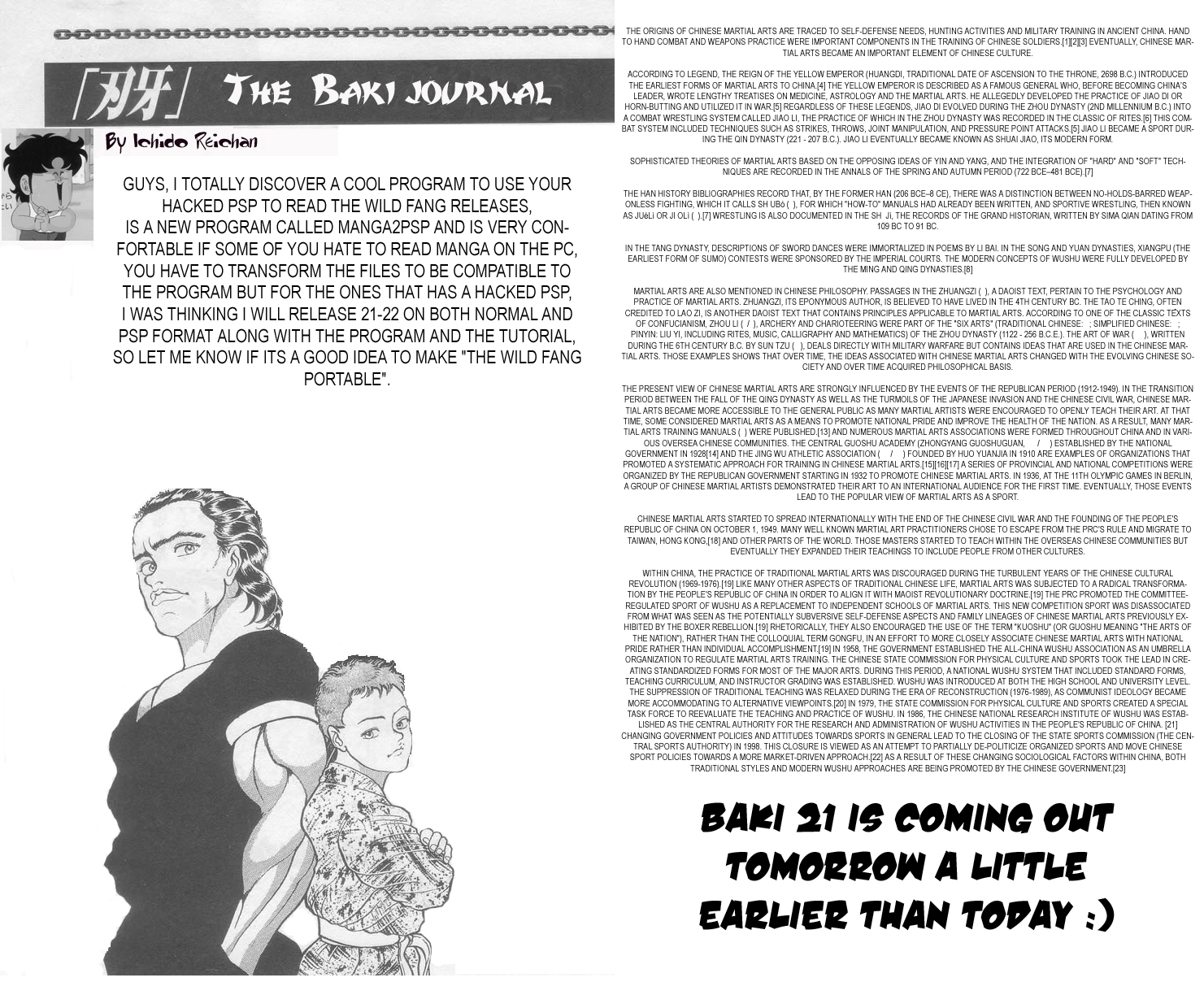 New Grappler Baki Chapter 178 page 22 - Chapter 178: The Gathering