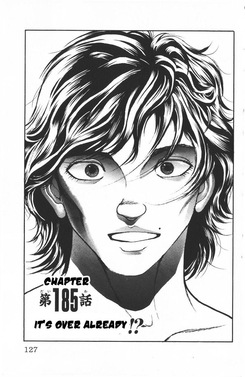 New Grappler Baki Chapter 185 page 1 - Chapter 185: It's Over Already!?
