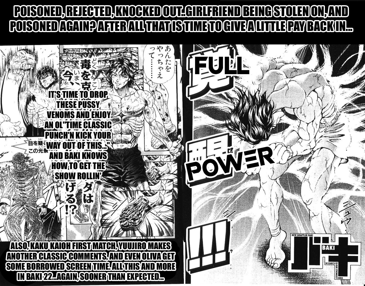 New Grappler Baki Chapter 187 page 21 - Chapter 187: Distracted!