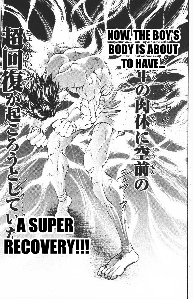 New Grappler Baki Chapter 190 page 13 - Chapter 190: Super Recovery