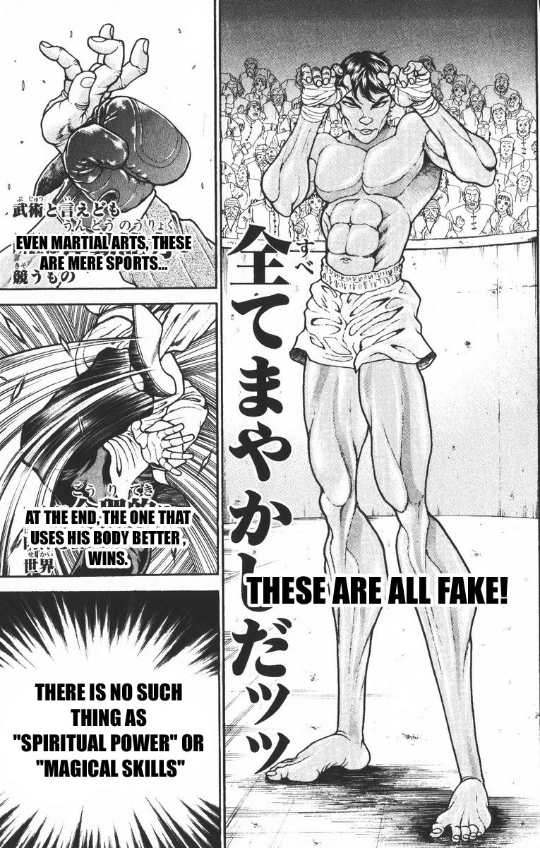New Grappler Baki Chapter 191 page 11 - Chapter 191: Kaku Kaioh