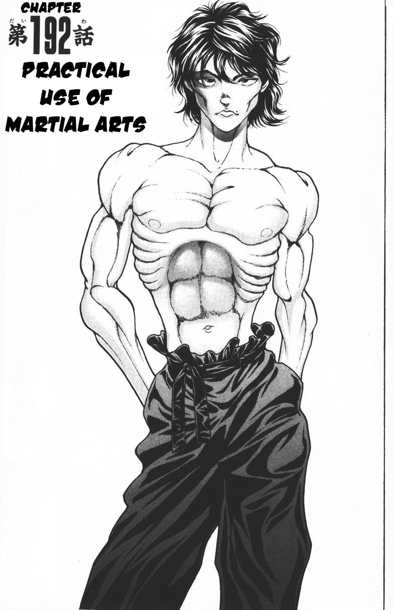 New Grappler Baki Chapter 192 page 1 - Chapter 192: Practical Use of Martial Arts