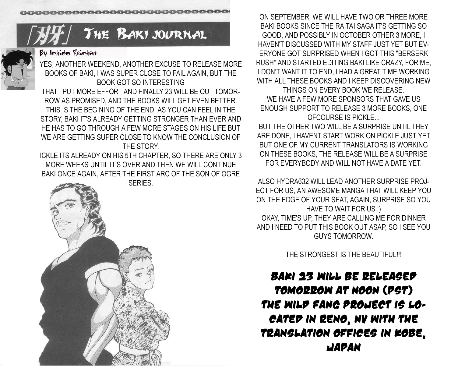 New Grappler Baki Chapter 196 page 21 - Chapter 196: Diamonds