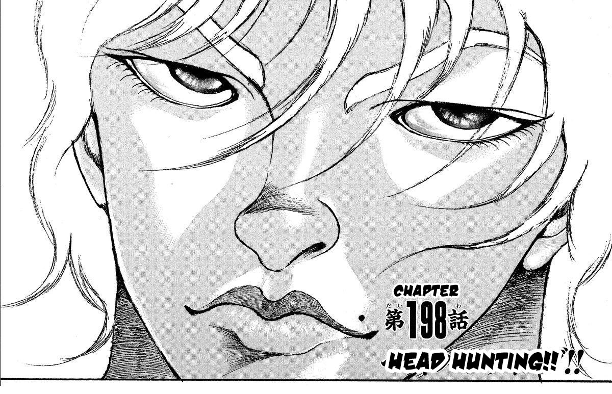 New Grappler Baki Chapter 198 page 1 - Chapter 198: Head Hunting!!